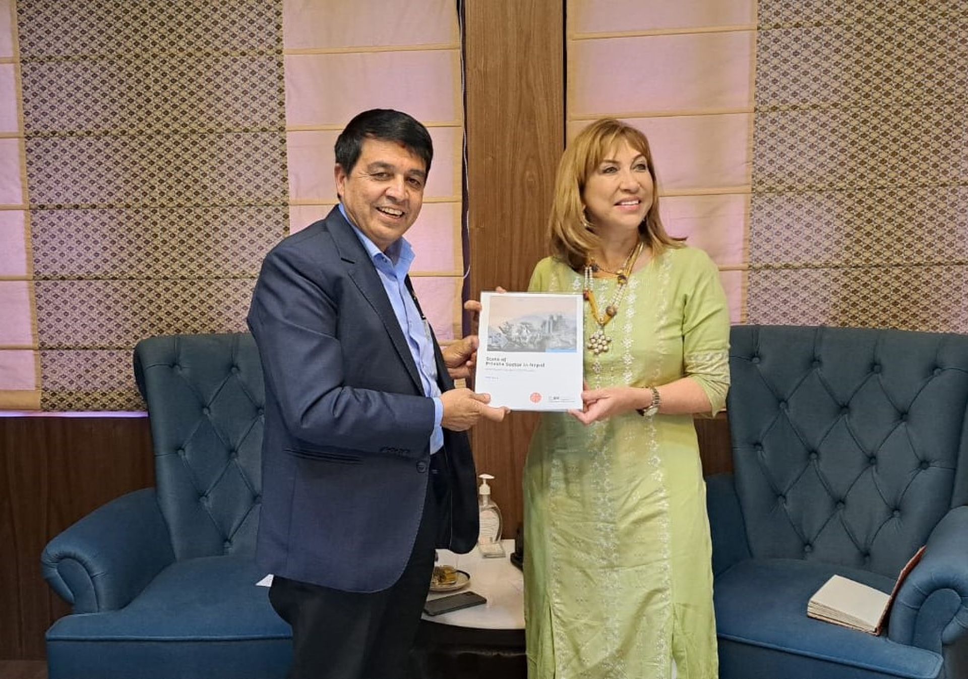 दिगो विकास लक्ष्य कार्यान्वयन र स्तरोन्नतिमा विकास साझेदारसँग चन्द्र ढकालको सहकार्य प्रस्ताव